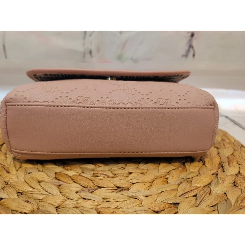Juicy Couture Dusty Blush Charm I'm Sure Crossbody NWT